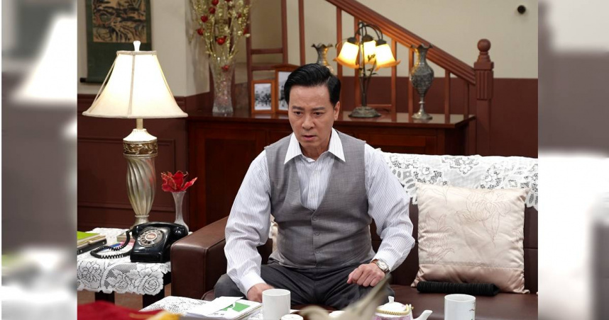 尹昭德個性斯文，坦言吵架戲很燒腦。（圖／台視）