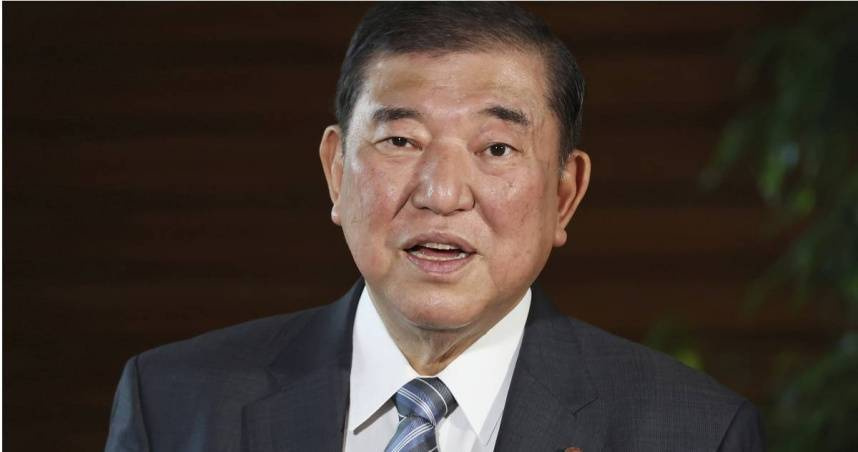 日本首相石破茂。（圖／達志／美聯社）