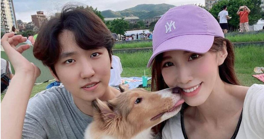 瑤瑤過去曾用交友軟體找到韓籍男友。（圖／翻攝自瑤瑤臉書）