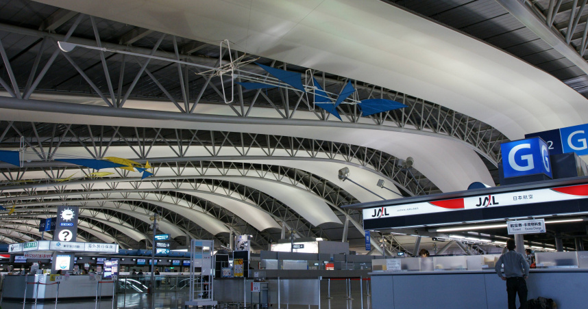 關西國際機場。（示意圖／翻攝自維基百科）