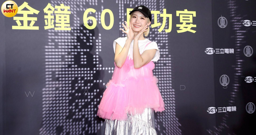 Lulu透露自己扛下典禮主持壓力超大，甜曝老公陳漢典暖心安慰。（圖／侯世駿攝）