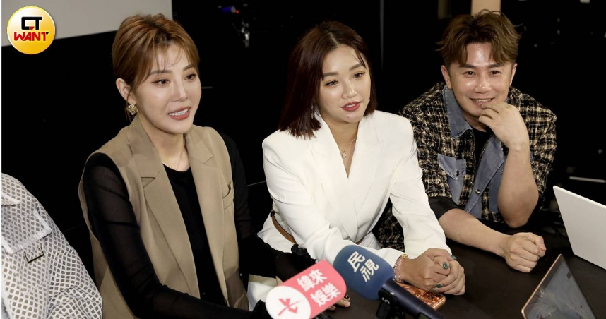 賴慧如（中）因身體出狀況到婦產科就診。（圖／侯世駿攝）