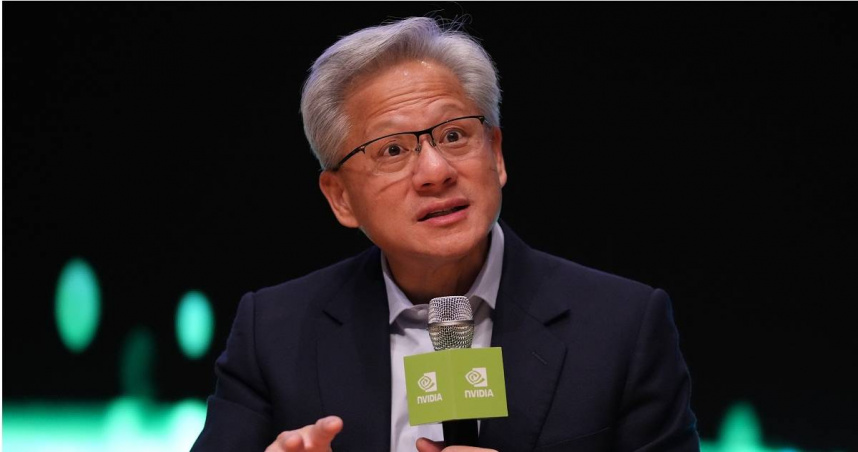 輝達執行長黃仁勳。（圖／達志／美聯社）