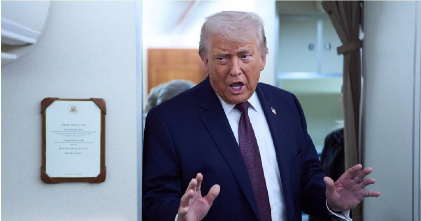 美國總統川普（Donald Trump）。（圖／達志／美聯社）