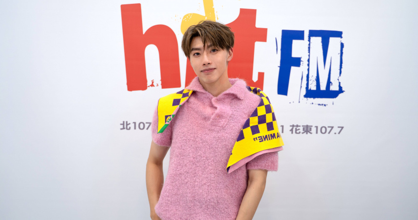 黃文廷推出單曲〈黏踢踢〉。（圖／Hit Fm聯播網提供）