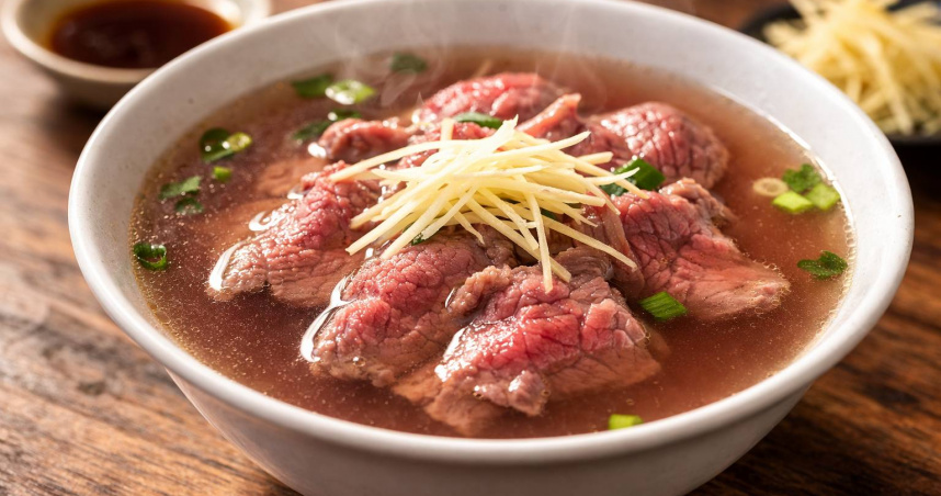 台南牛肉湯相當有名。（圖／AI示意圖）