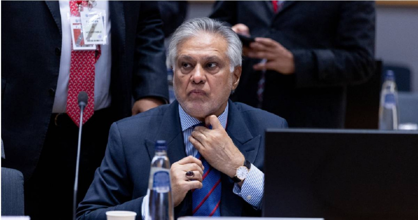 巴基斯坦外長達爾（Ishaq Dar）。（圖／達志／美聯社）