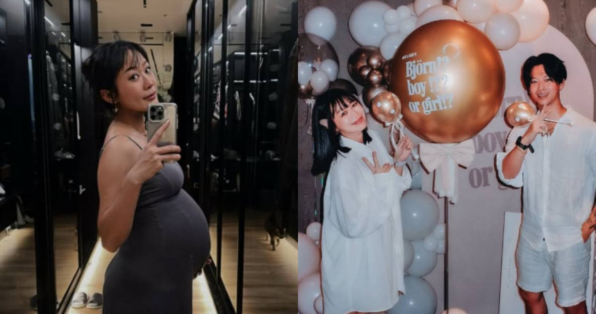 芮德產後3個月分享懷孕心聲，坦言近2年幾乎都在懷孕。（圖／翻攝自芮德IG）