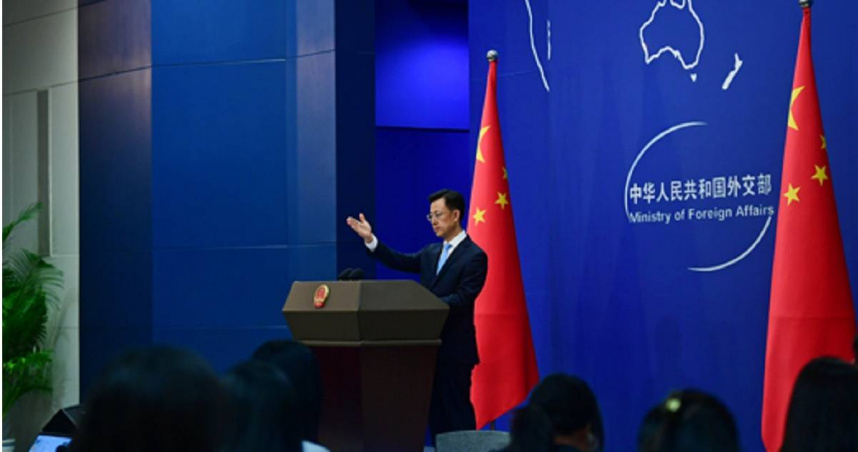 大陸外交部發言人郭嘉昆。（圖／翻攝自大陸外交部官網）