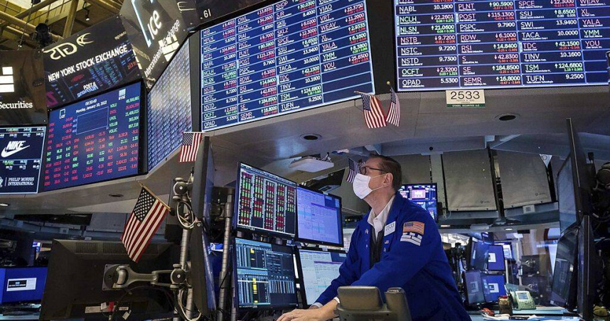 川普「對等關稅」影響美股。（圖／達志／美聯社）