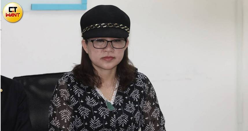 麥玉珍表示，當法令可以隨政府情緒反覆，當人民對國家的信任一再被踐踏，還談什麼憲政自由、法治人權？「我們要的是正義，不是獵巫！」（圖／劉耿豪攝）