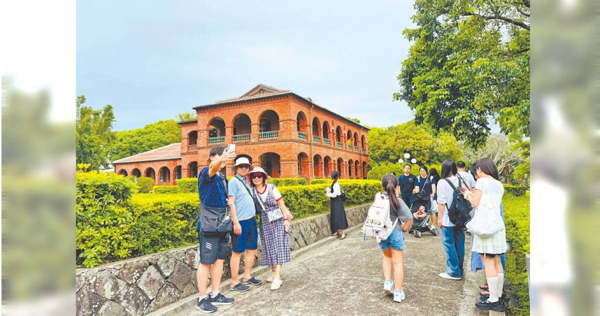 淡水古蹟博物館是台灣首座以古蹟活化與再利用為宗旨成立的博物館，近來列入交通部觀光署統計的全台觀光據點之一。（圖／中國時報張鎧乙攝）