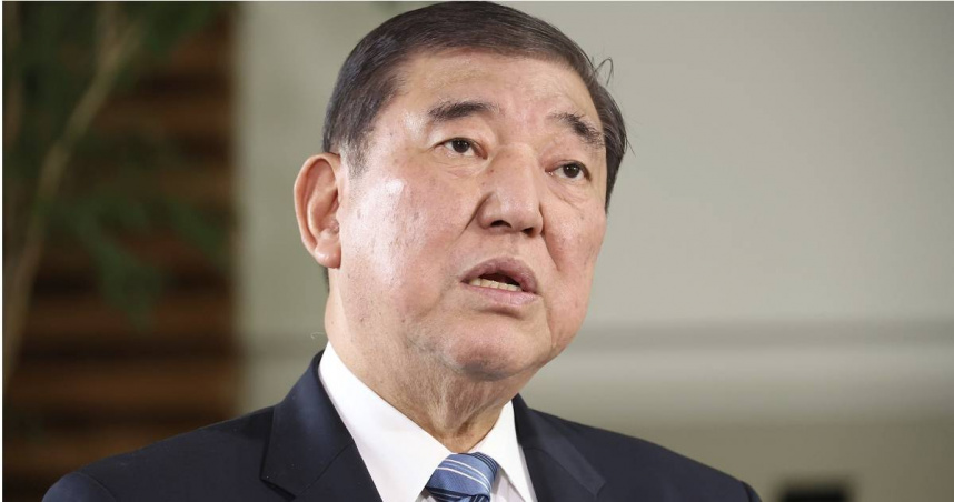 日本首相石破茂。（圖／達志／美聯社）