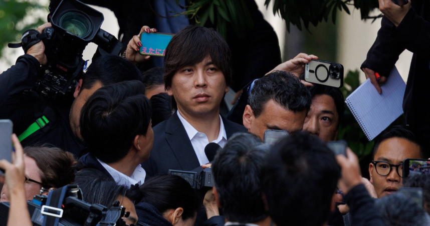 水原一平。（圖／達志／路透社）