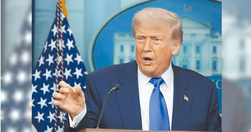 對等關稅90天暫緩期是否可能延長，美國總統川普27日說「我們隨心所欲，可延長，也可縮短」。（圖／達志／美聯社）