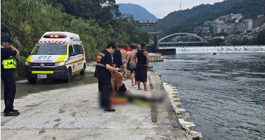 新北市消防員吳恩碩和張敬謙8日搜救溺水民眾時不幸殉職，市府成立災害事故調查會全面調查。（圖／翻攝畫面）