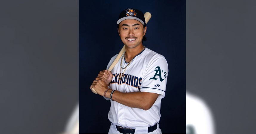 林家正遭到運動家釋出。（圖／林家正臉書）