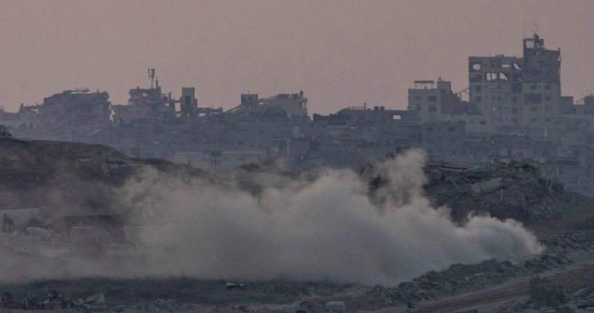 以色列軍方29日宣布，結束針對加薩的「局部戰術性暫停」。（圖／達志／美聯社）