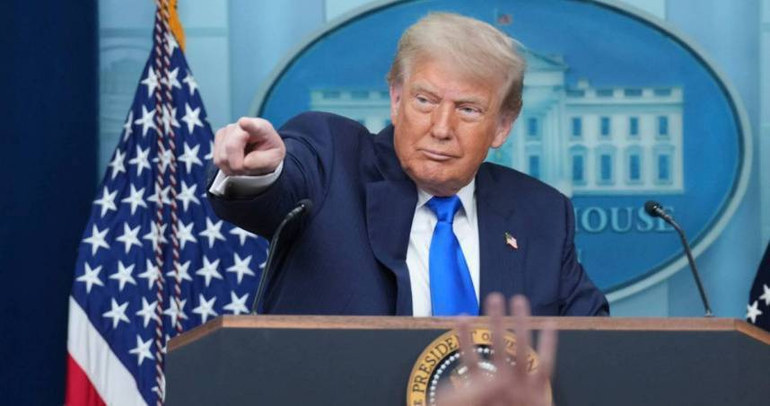 美國總統川普（Donald Trump）。（圖／達志／美聯社）