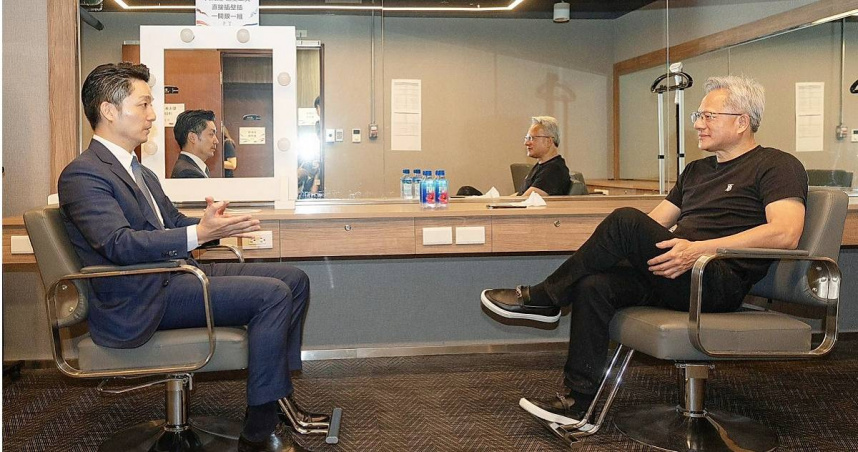 北士科T17、T18案「黃了」，在輝達與新壽MOU失效後，蔣萬安便可直接與輝達進行協商，協助尋找其他總部合適用地的備案。（圖／翻攝自蔣萬安臉書）