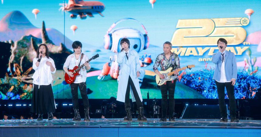 五月天將在台中舉辦6場演唱會。（圖／相信音樂提供）