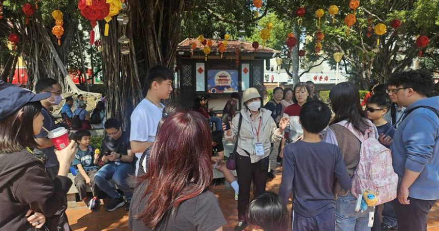 臺南市多處古蹟園區於春節連假期間湧入大量遊客。（圖／翻攝自臺南市政府文化局官網）