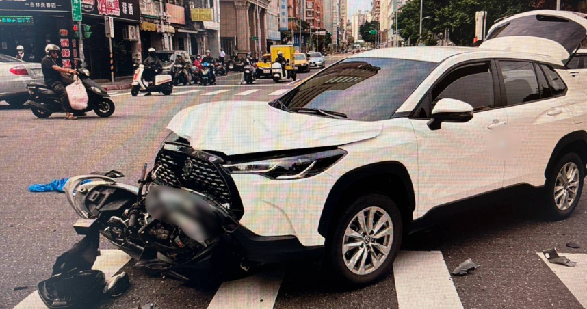 北市中山死亡車禍！無照男持影本租車撞死騎士　還是違規大戶積欠40張罰單