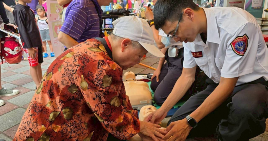 夏日潑水同歡學防災　凝聚社區韌性護家園