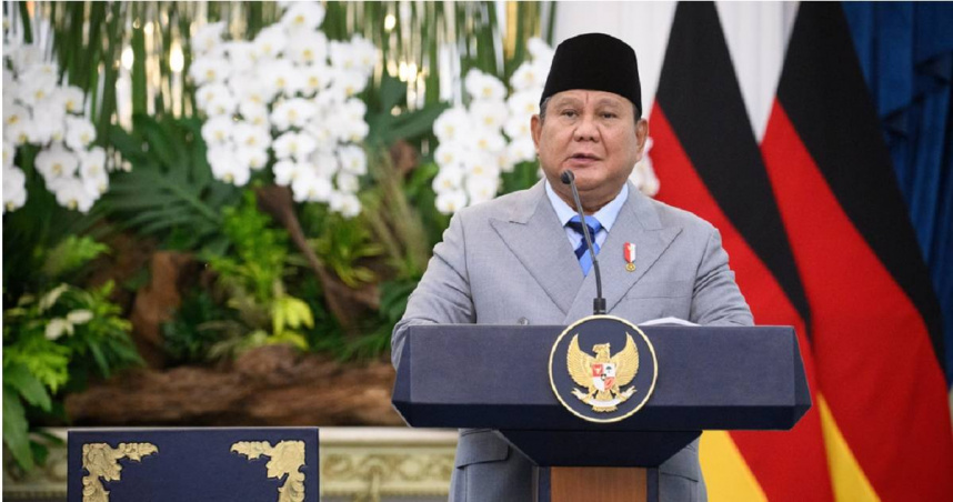 印尼總統普拉伯沃（Prabowo Subianto）。（圖／達志／美聯社）
