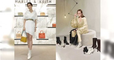 侯佩岑開箱CHARLES & KEITH秋冬新包! 全新系列結合時尚藝術 每款鞋包時髦又好搭!