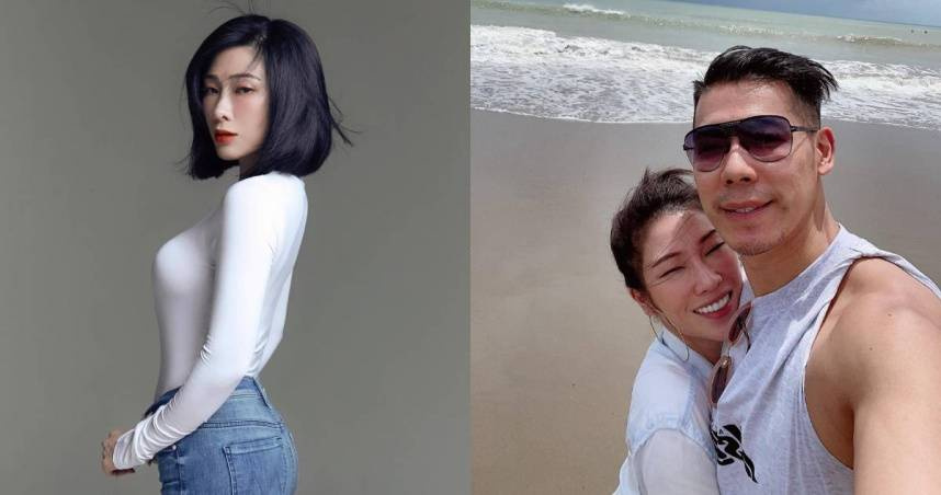 舞蹈老師KIMIKO（左）婚後常在社群上曬恩愛。（圖／翻攝自KIMIKO臉書）