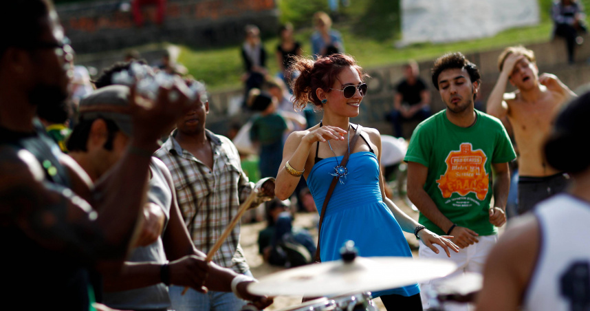 法國音樂節。（示意圖／達志／路透社）