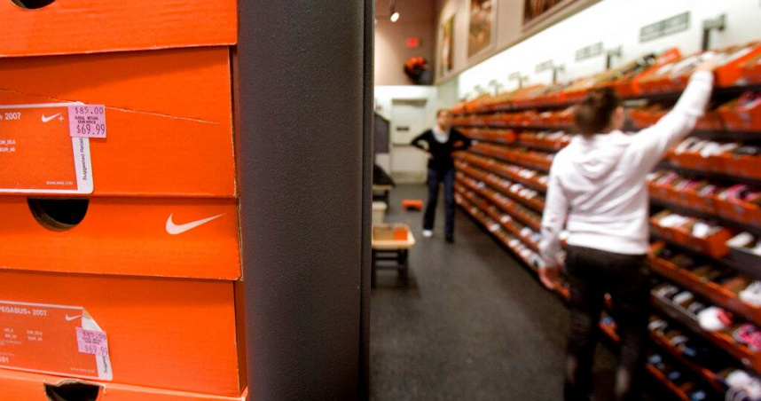 Nike受到川普關稅戰衝擊，成本增加10億美元。（圖／美聯社／達志）