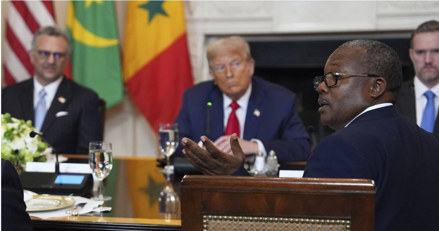 白宮本週舉辦了1場名為「非洲領袖高峰會」的會議。（圖／達志／美聯社）