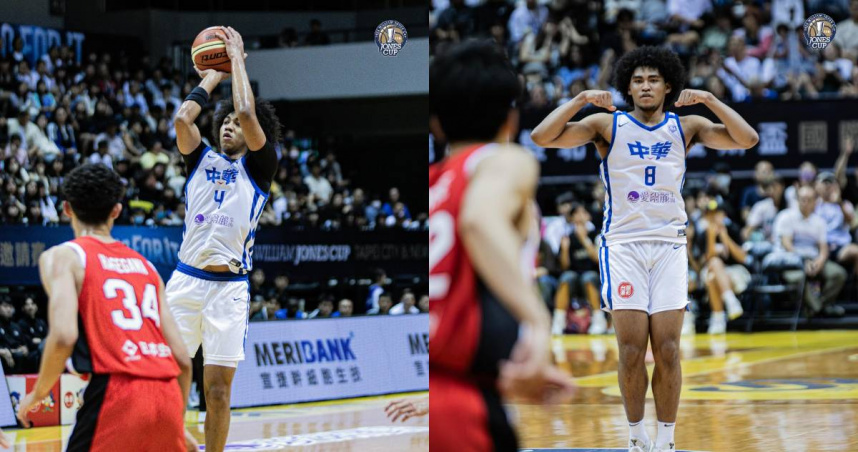 台美混血「賀家兄弟」賀丹、賀博確定代表台灣出征亞洲盃男籃。（圖／翻攝自臉書／中華民國籃球協會 - CTBA）