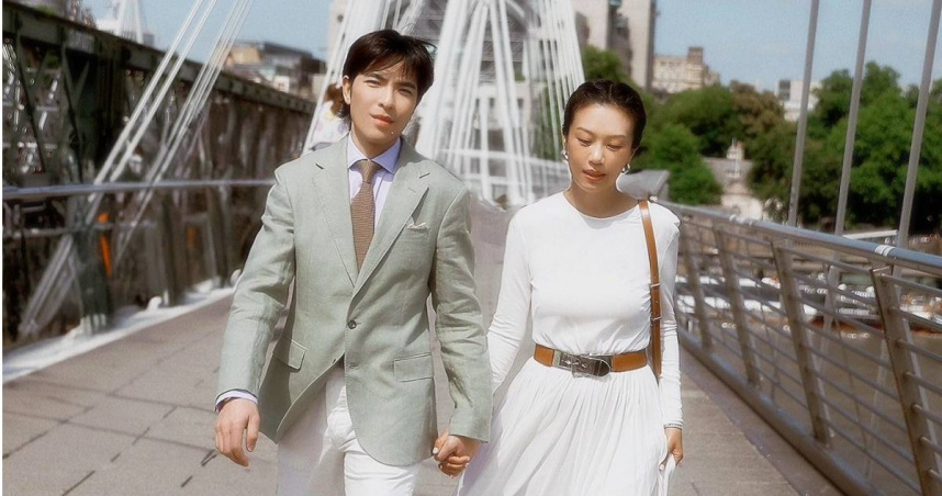 蕭敬騰去年跟經紀人老婆Summer結婚。（圖／翻攝蕭敬騰臉書）