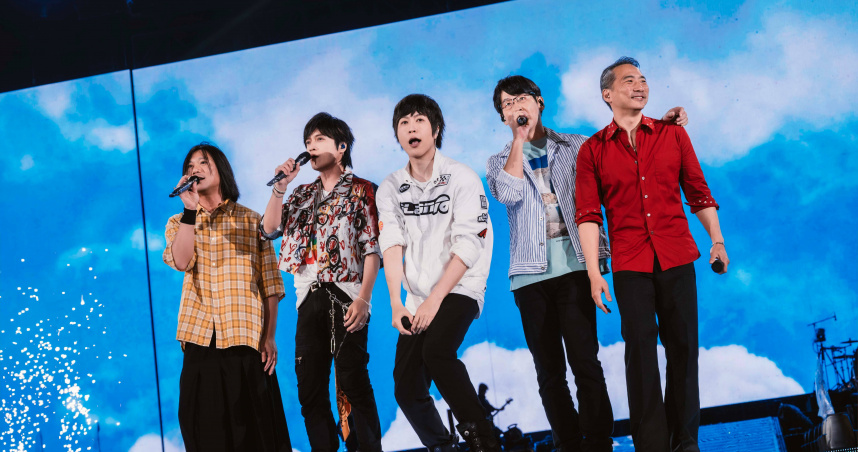 五月天在貴陽開唱。（圖／ 相信音樂提供）