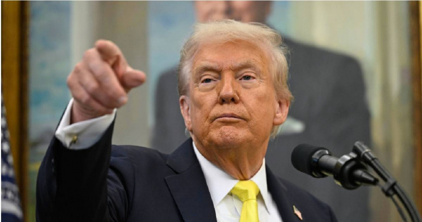 美國總統川普（Donald Trump）。（圖／達志／美聯社）