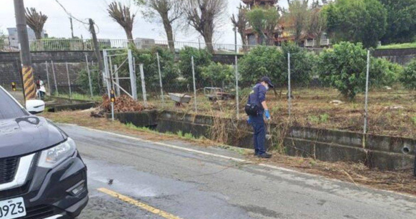 46歲男子凌晨失蹤清晨慘倒水溝身亡。（圖 ／翻攝畫面）