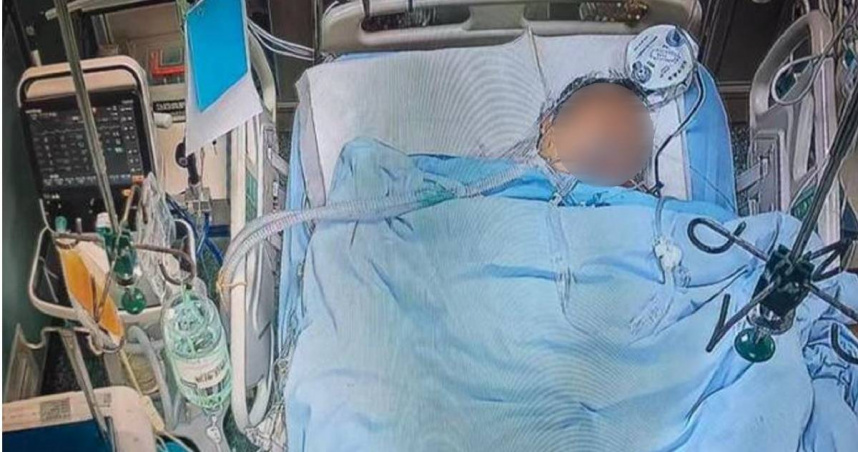 大陸一名60歲歲男子為救一名被攻擊的少女，遭兇嫌連捅5刀。（圖／翻攝自極目新聞）