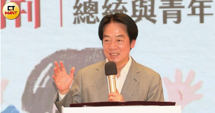 總統賴清德表示，政府將持續透過教育、就業、住宅與社福政策支持青年，盼協助每個人追逐夢想並讓台灣更好。（圖／方萬民攝）