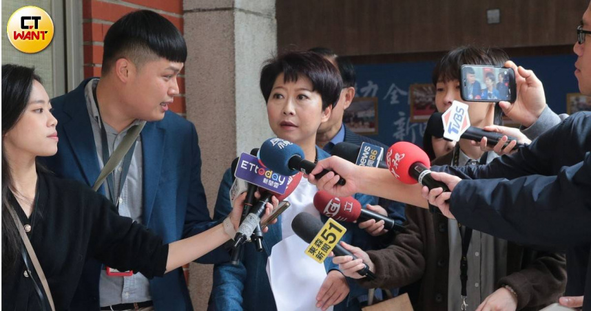 前總統陳水扁力挺參選台南市長，民進黨立委陳亭妃表示，有信心戰勝國民黨可能的對手謝龍介。（圖／周志龍攝）