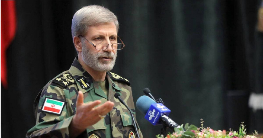 伊朗陸軍總司令哈塔米（Amir Hatami）少將。（圖／達志／美聯社）