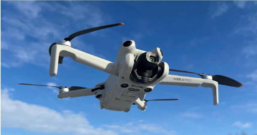 中國「大疆創新」無人機。（圖／達志／美聯社）