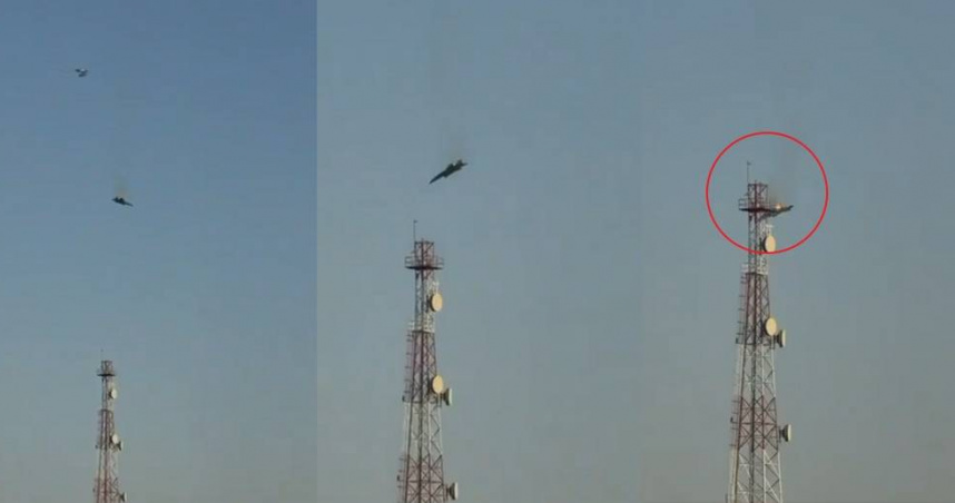 美軍F-15戰機在科威特墜毀，軍方證實由友軍誤擊。（圖／翻攝自X）