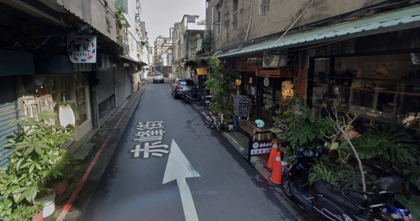赤峰街商圈。（圖／擷取自Google Maps）