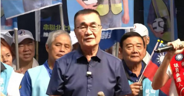 李四川表示，謝謝鶯歌所有里長跟鄉親的支持。（圖／翻攝自中天新聞）
