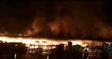 美阿拉巴馬州公園碼頭「大火燒整夜」 35艘船燒毀8人死亡