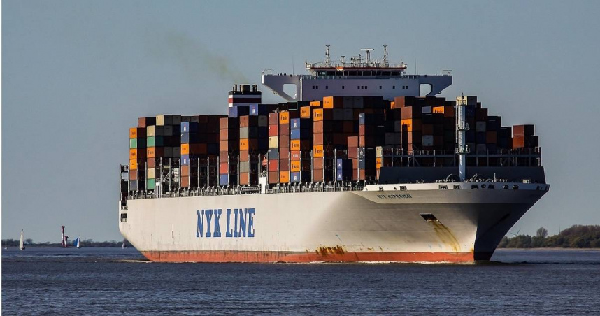 SCFI連六跌，本週續跌163.74點至1595.08點。（圖／pixabay）