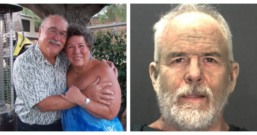 79歲丹尼爾與73歲妻子史蒂芬妮遭鄰居殺害並肢解，遺體藏於混凝土地窖內。（圖／Redlands Police Department）